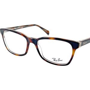 Ray-Ban RB5362 Womens Eyeglass Frame 5913 Havana on Transparent